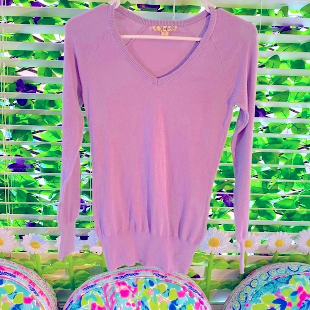 Color Story lavender sweater